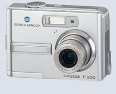 Цифровая фотокамера konica Minolta DiMAGE E500