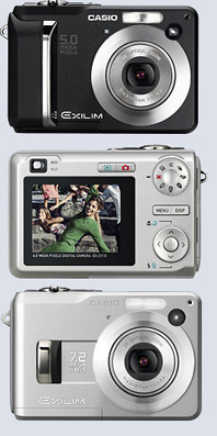 Цифровые фотокамеры Casio Exilim Ex-Z10, Z110, Z120